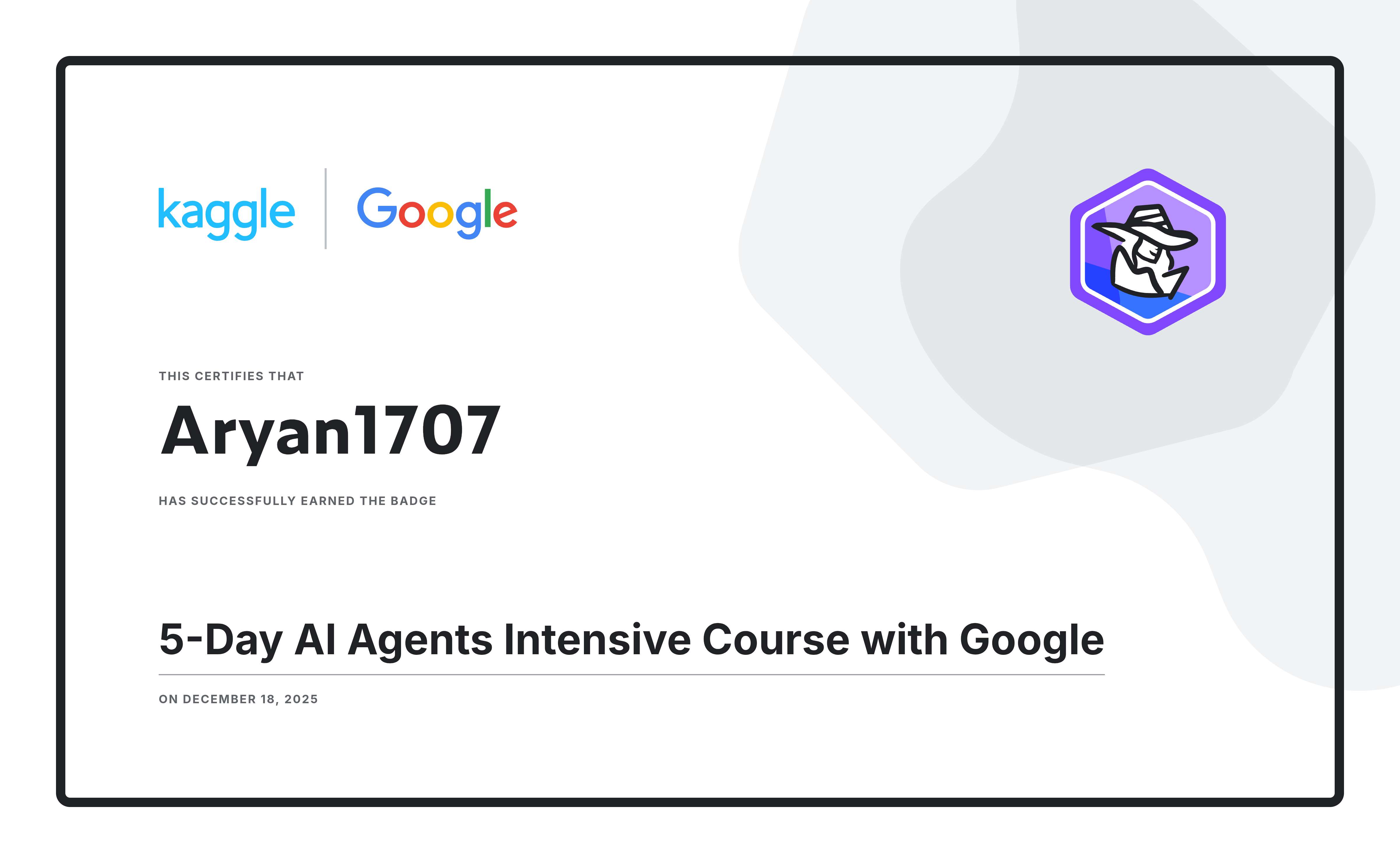 Google Certificate